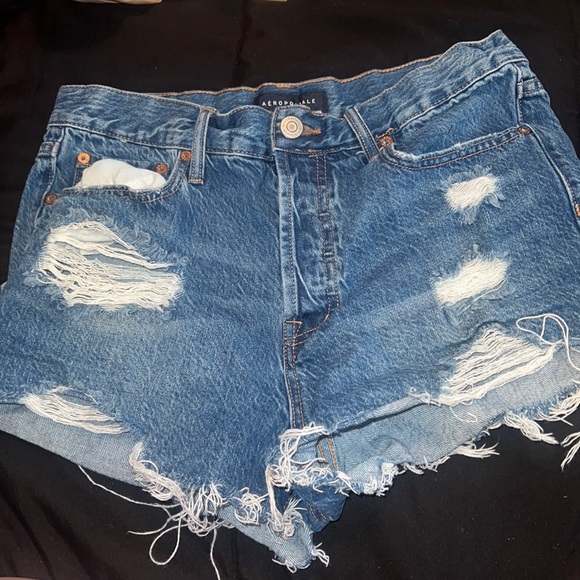 Jean shorts Aeropostale boyfriend shorts size 6 - Picture 1 of 1